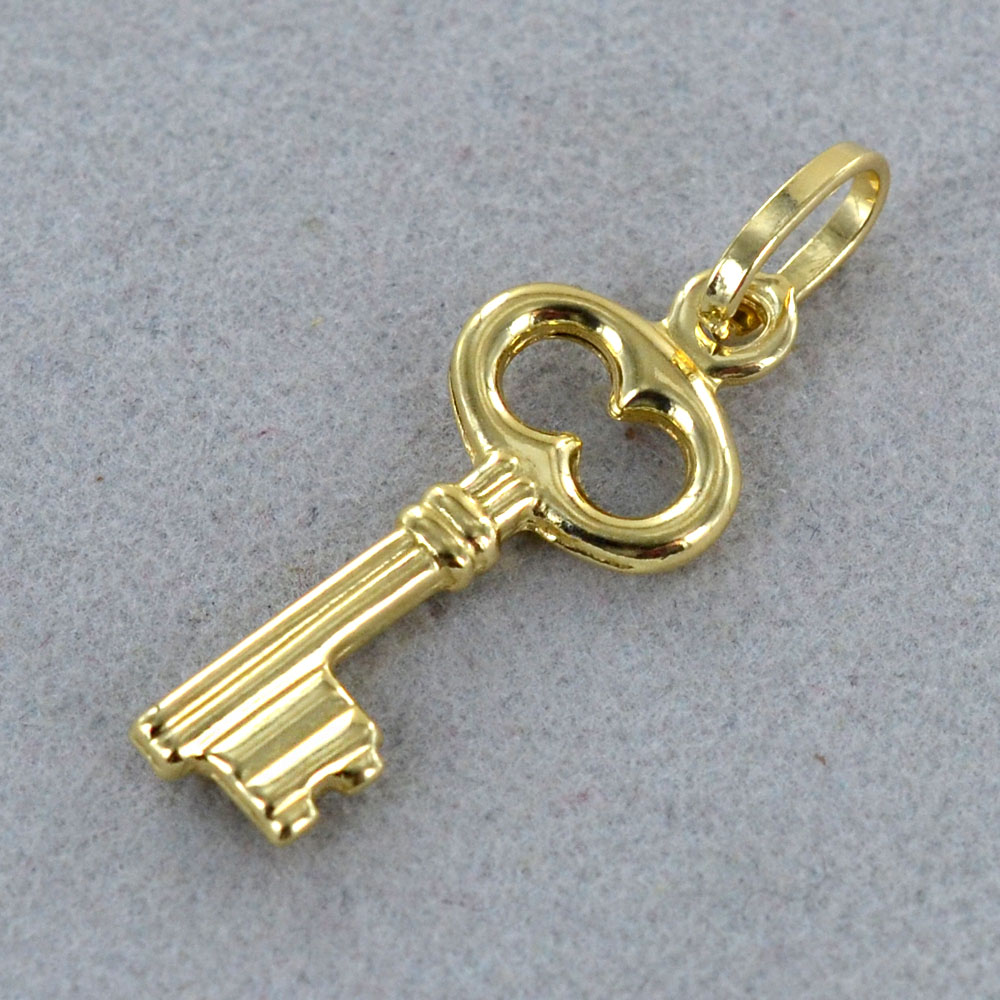 Ciondolo Chiave In Oro Giallo - Il Bello Del Lusso - Foto 3
