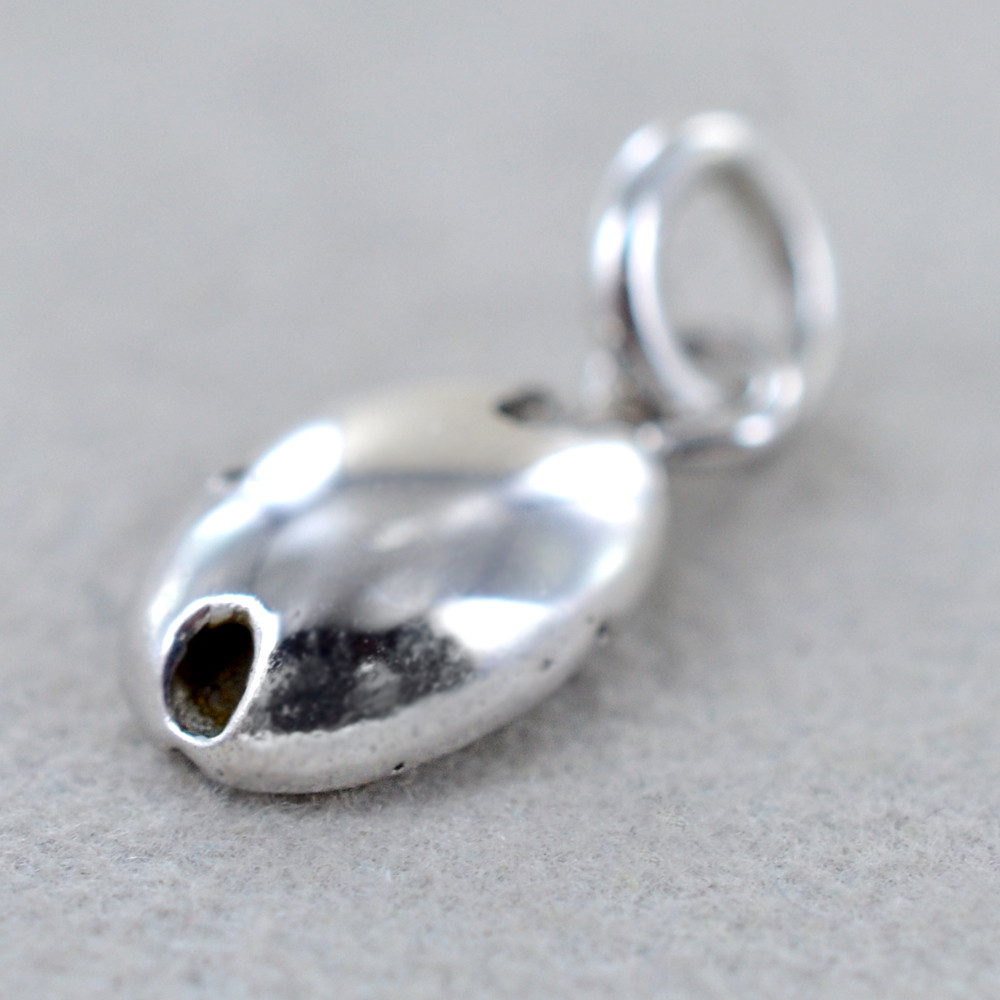 Catene maglia Chicco di caffé in argento 925 - Catene in argento