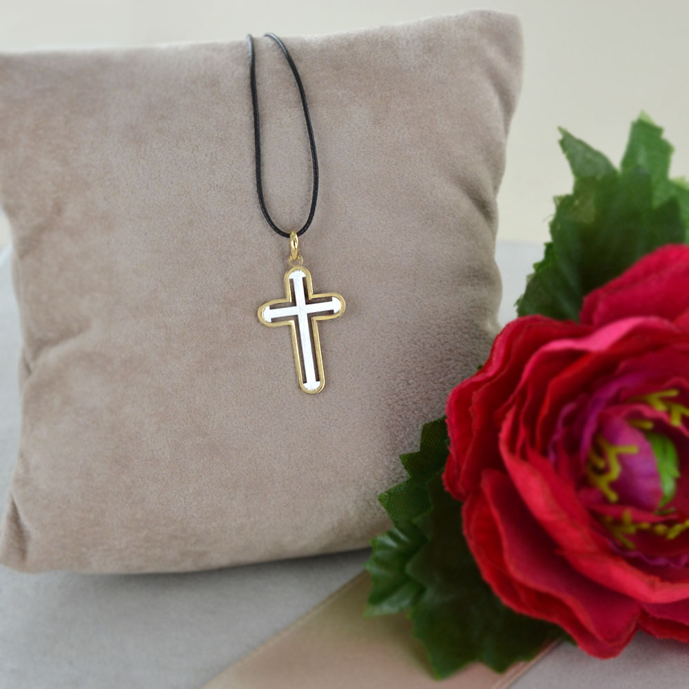 Collana Oro Bianco Con Ciondolo In Diamanti