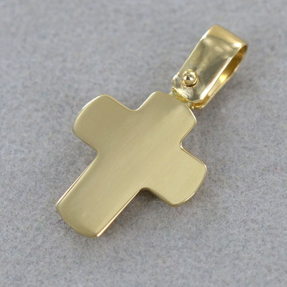 CIONDOLO CROCE CROCIFISSO IN ORO GIALLO 18 KT 750/000 Referenza: C1442G - Foto 6