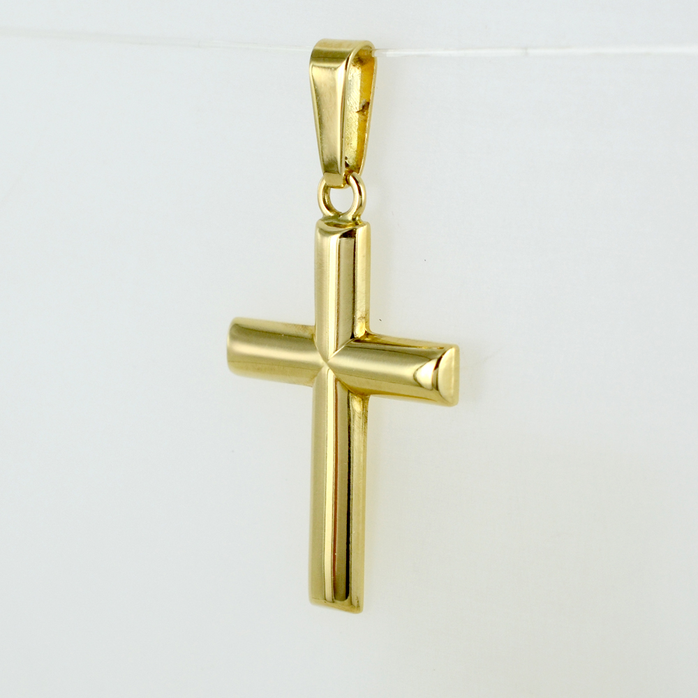 Collana in oro con croce con diamantini ct 0,04 - ORO&CO - Luxury Zone