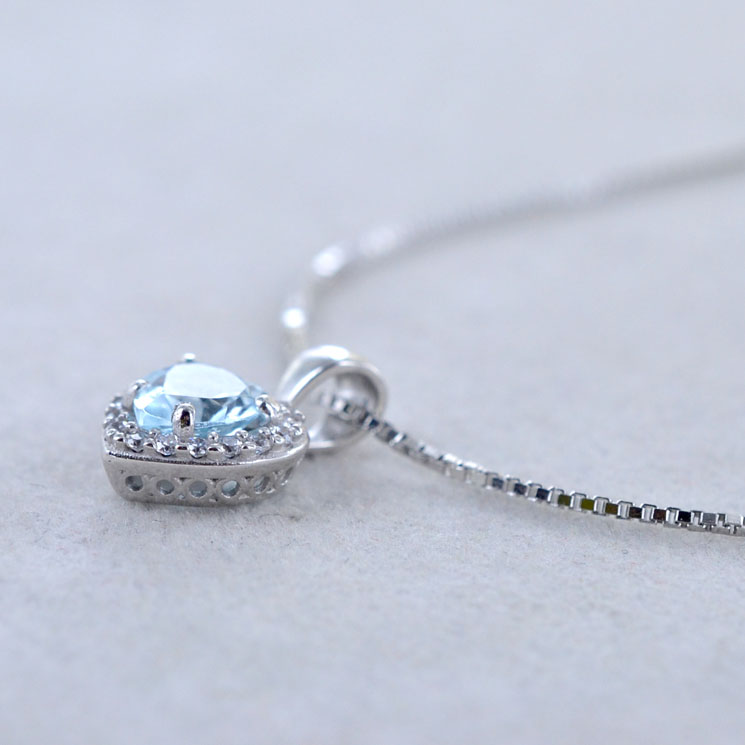 Collane E Pendagli Di Lusso Cuore In Argento Con Pietra Principale Zircone | Acquisti Online Su