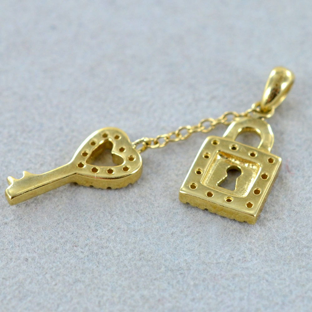 HICARER Collana con Lucchetto per Donna Collana Catena Girocollo Grosso
