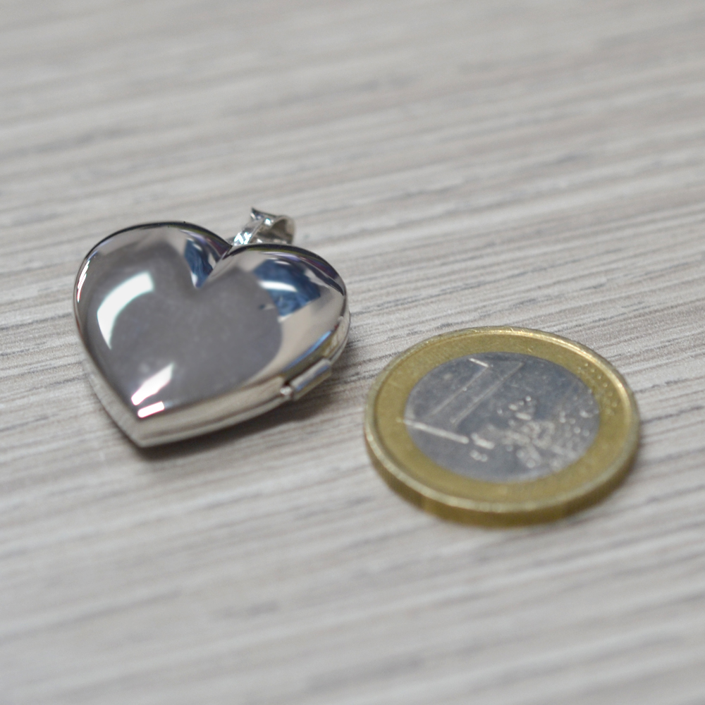 Ciondolo Portafoto Cupimatch Collana Con A Forma Di Cuore/libro