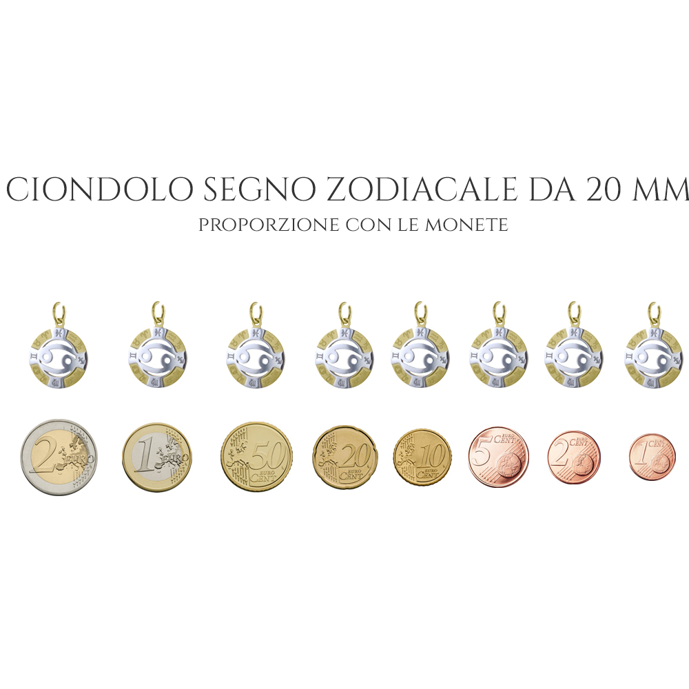 NKlaus Ciondolo Catena Segno Zodiacale Gemelli – Argento 925 Lucido – Design 3D – Gioiello Horoshop Per Uomo E Donna - 2