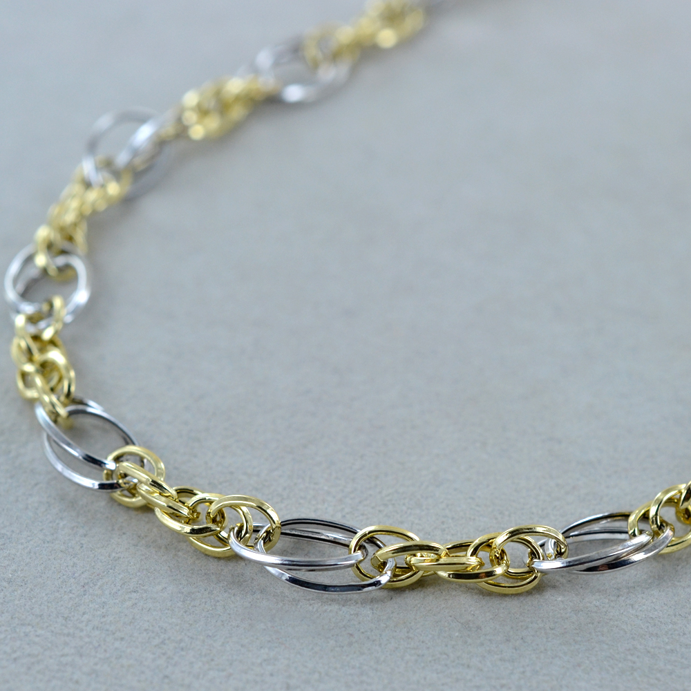 Catena Maglia Spessa 6 Mm Regolabile Collana Catena Maglia Fermacarte In Oro Giallo 10K - Vero Oro, Tutte Le Lunghezze, Nuova Con Etichette Catena Link Oro 10k - Foto 12