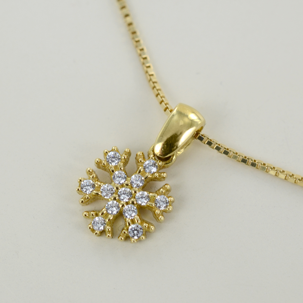 Collana SNOW - il fiocco di neve - Store