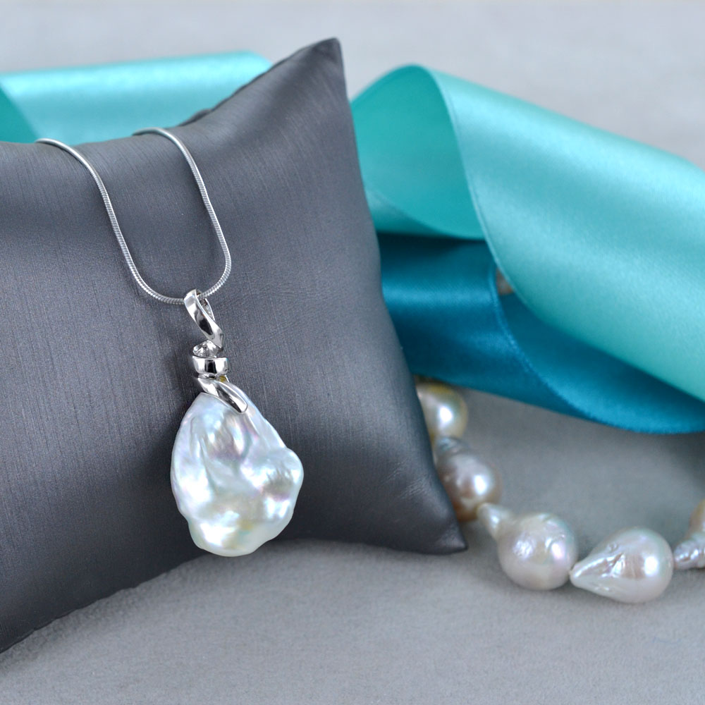 30 Ciondoli Perle Acqua Dolce Barocco | Irregolari, Per Bracciali E Collane Fai Da Te | Naturale - Foto 7