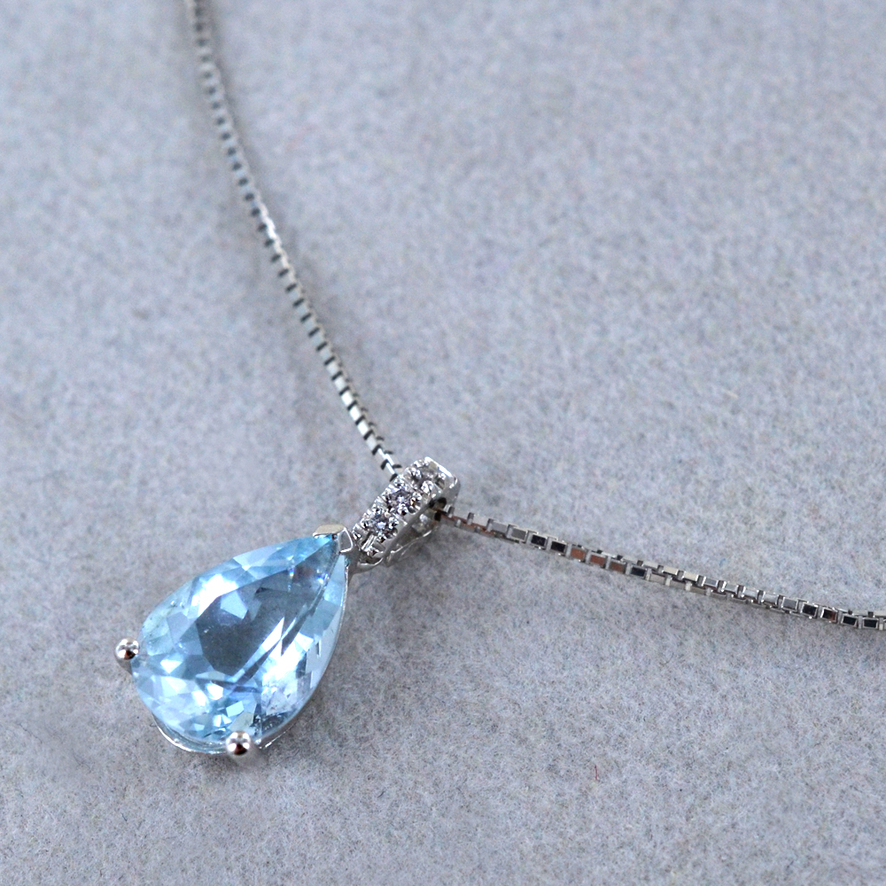 Collana In Opale Rosa, Argento 925, Collana A Goccia In Opale