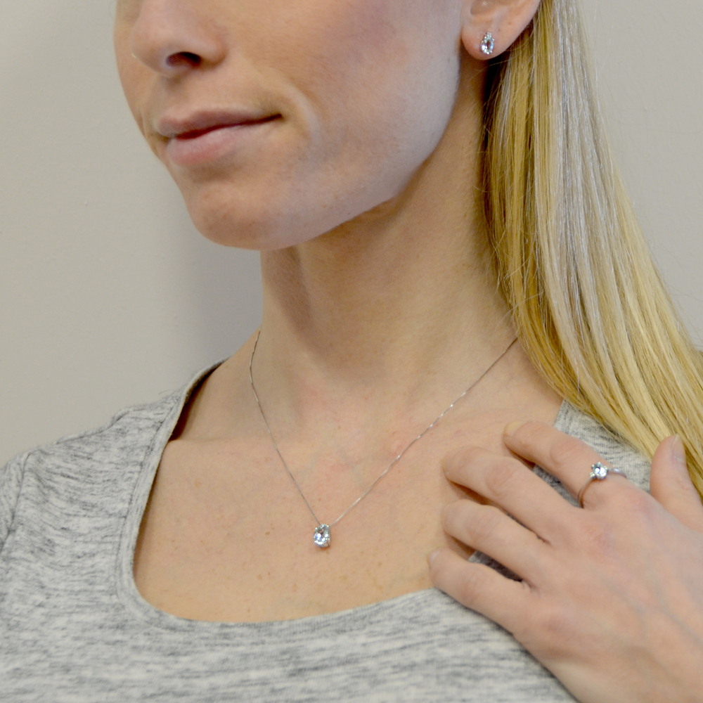 Collana Oceano Placcata Oro In Argento Sterling 925 - Foto 2