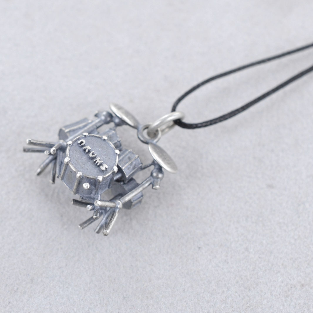 Collana Per Batteristi - Ciondolo Bacchette In Lega Di Titanio Con Catena | Gioiello Musicale Per Uomini E Donne - Foto 10
