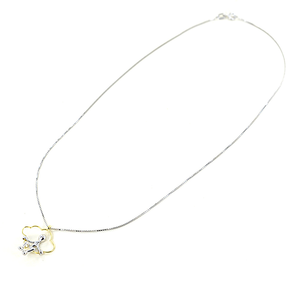 Collana con Ciondolo Animale in Argento Sterling 925, Donne