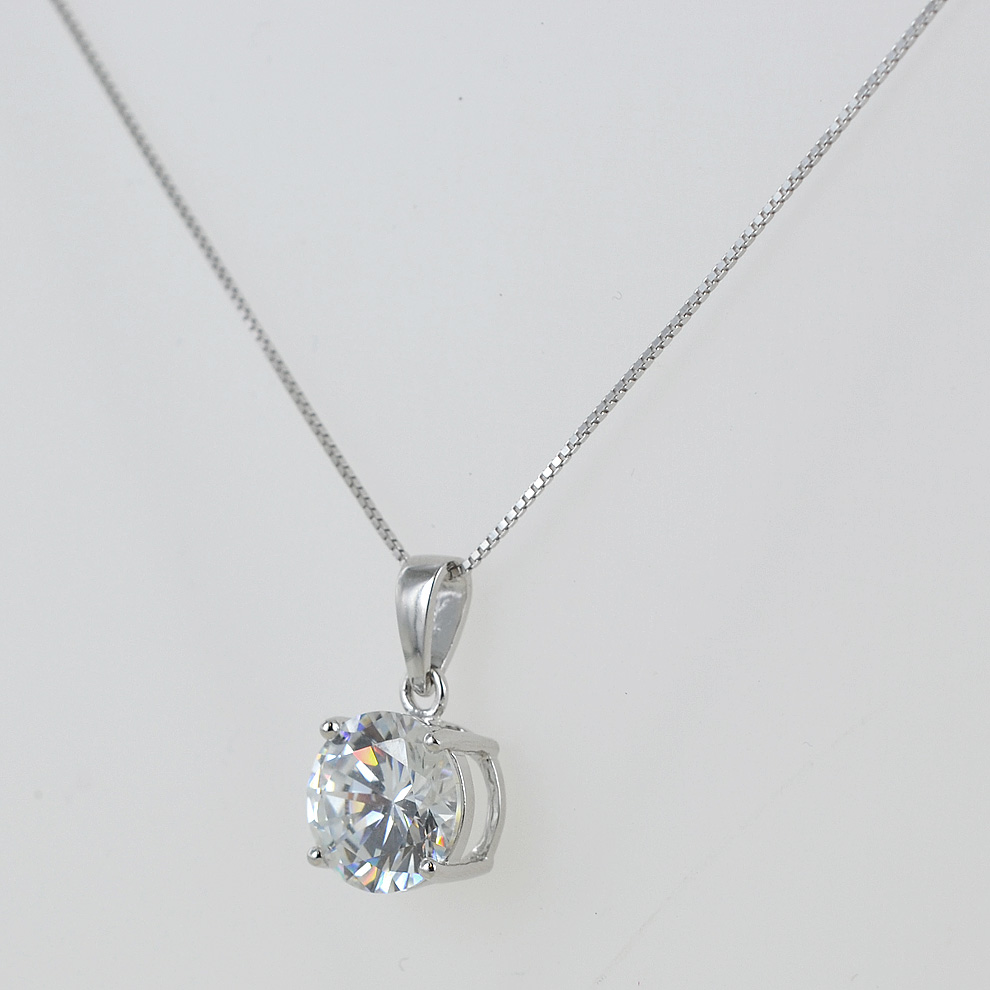 Tuscany Silver Collana Donna Con Ciondolo In Argento 925 – Design Contemporaneo, Ipoallergenica, In Scatola Regalo