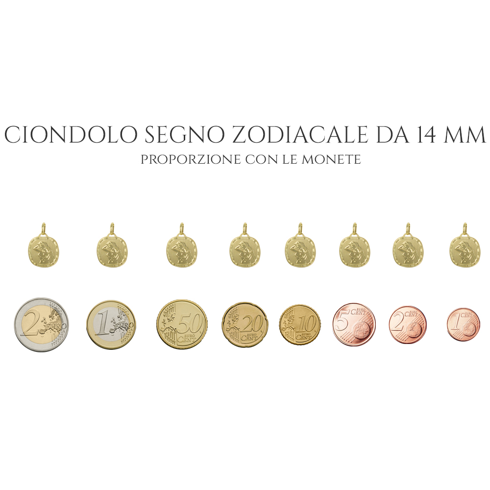 LUTAKU Collana Segno Zodiacale In Acciaio Inox | Disco Astrologia 60 Cm | Regalo Di Compleanno Unisex