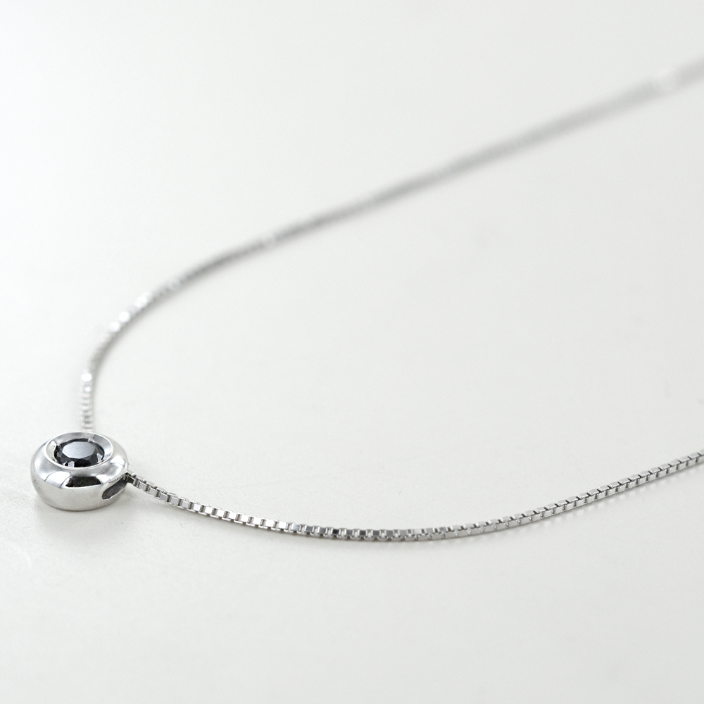 Collana Uomo Mendes Con Ciondolo Porta Auricolare – Nero, Catena 60 Cm In Acciaio Inox, Pratica E Moderna, Idea Regalo