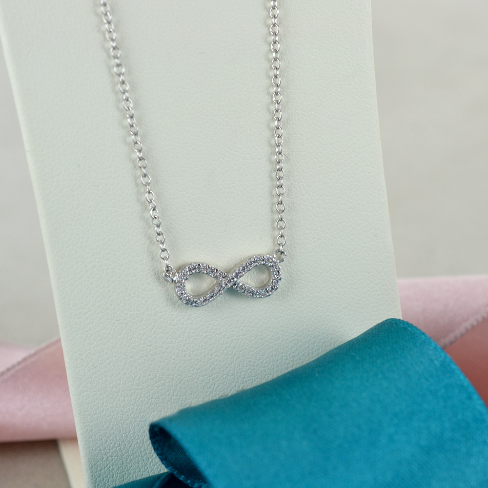Collana con ciondolo fotografico personalizzato in oro 14 carati con zirconi cubici per donna