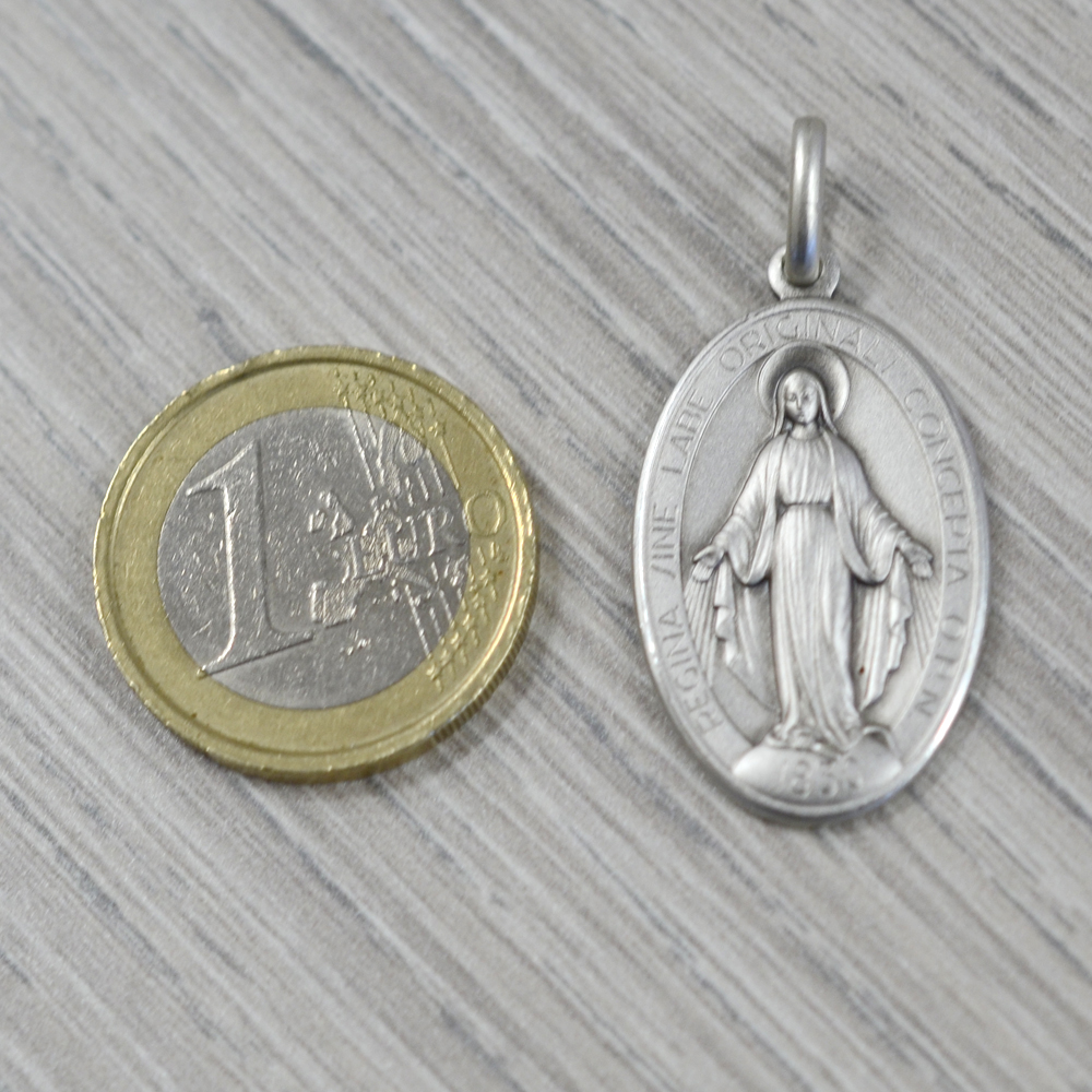 Collana Medaglia Miracolosa Amen donna CLMISMGB - Crivelli Shopping