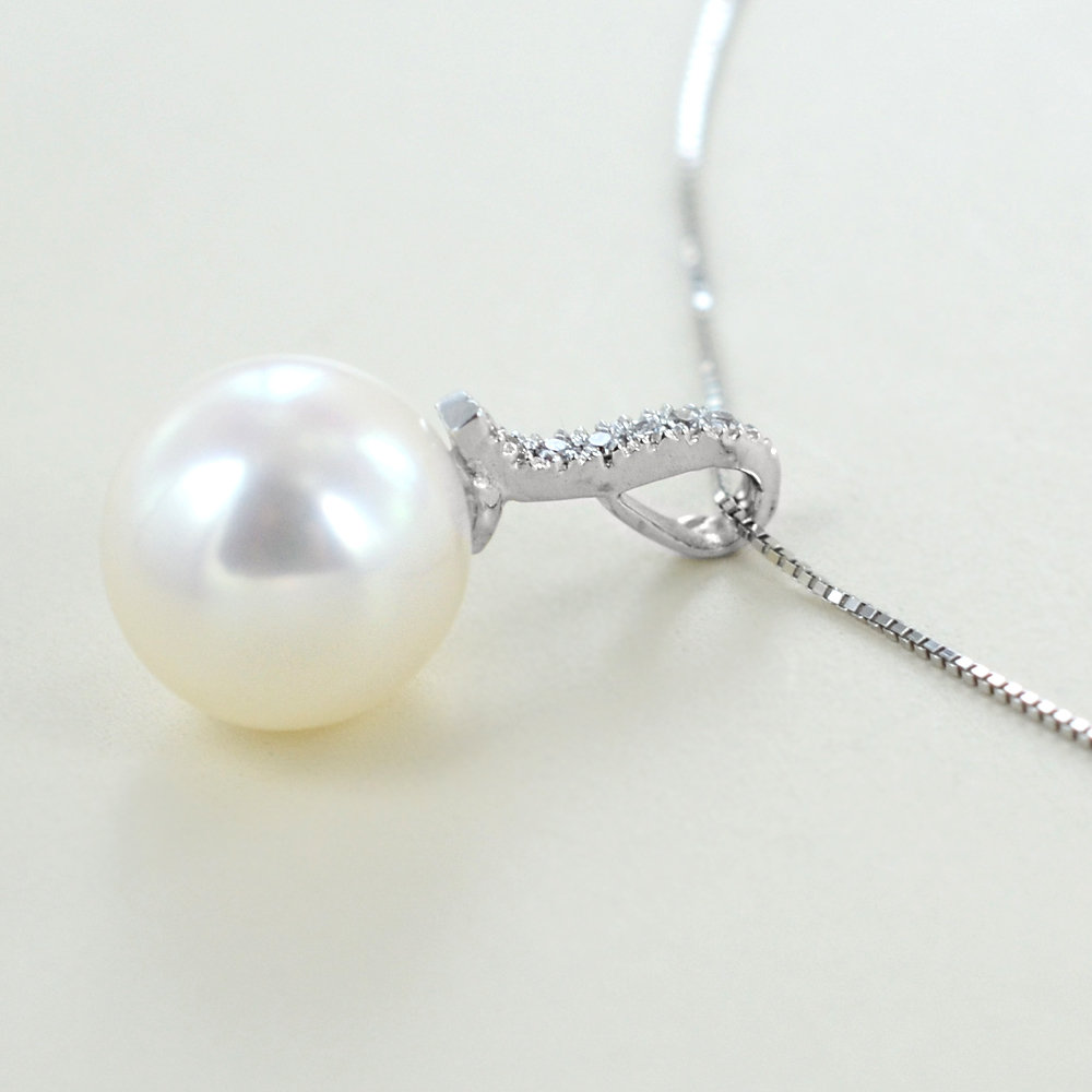 Collana Di Perle Finte Uomo Donna 6/8 Mm, Girocollo Bianco In Vetro Con Chiusura In Acciaio Inox, Lunghezza 40-60 Cm