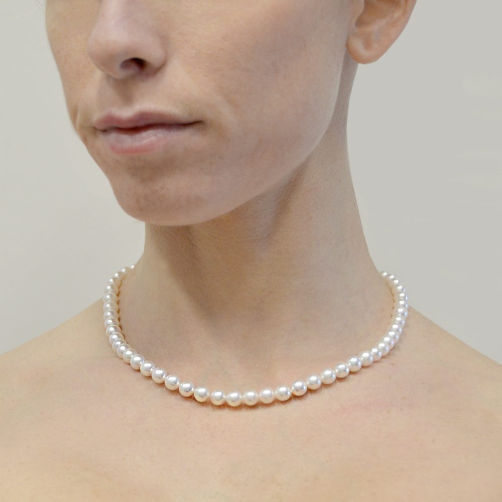 COAI Collana Girocollo In Perle D'Acqua Dolce E Pietre Naturali – Regalo Donna Eleganza - 2