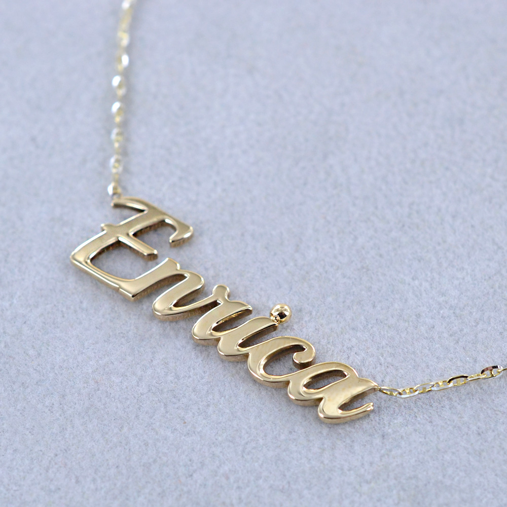 Collana Personalizzata Con Nome Fai Da Te - Acciaio Inox, Regalo Perfetto Per Donne