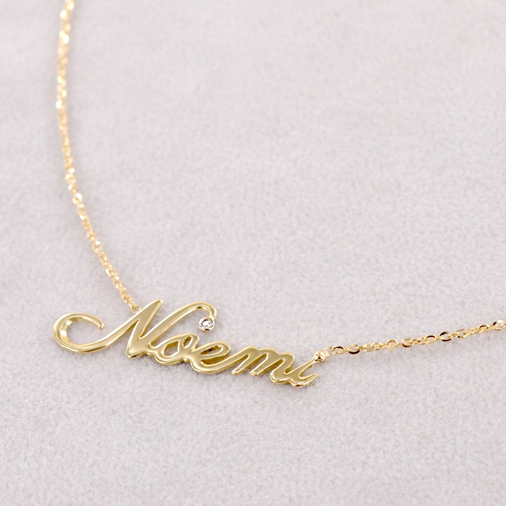 Collana personalizzata con medaglia a cuore in argento e oro misura 24x20mm