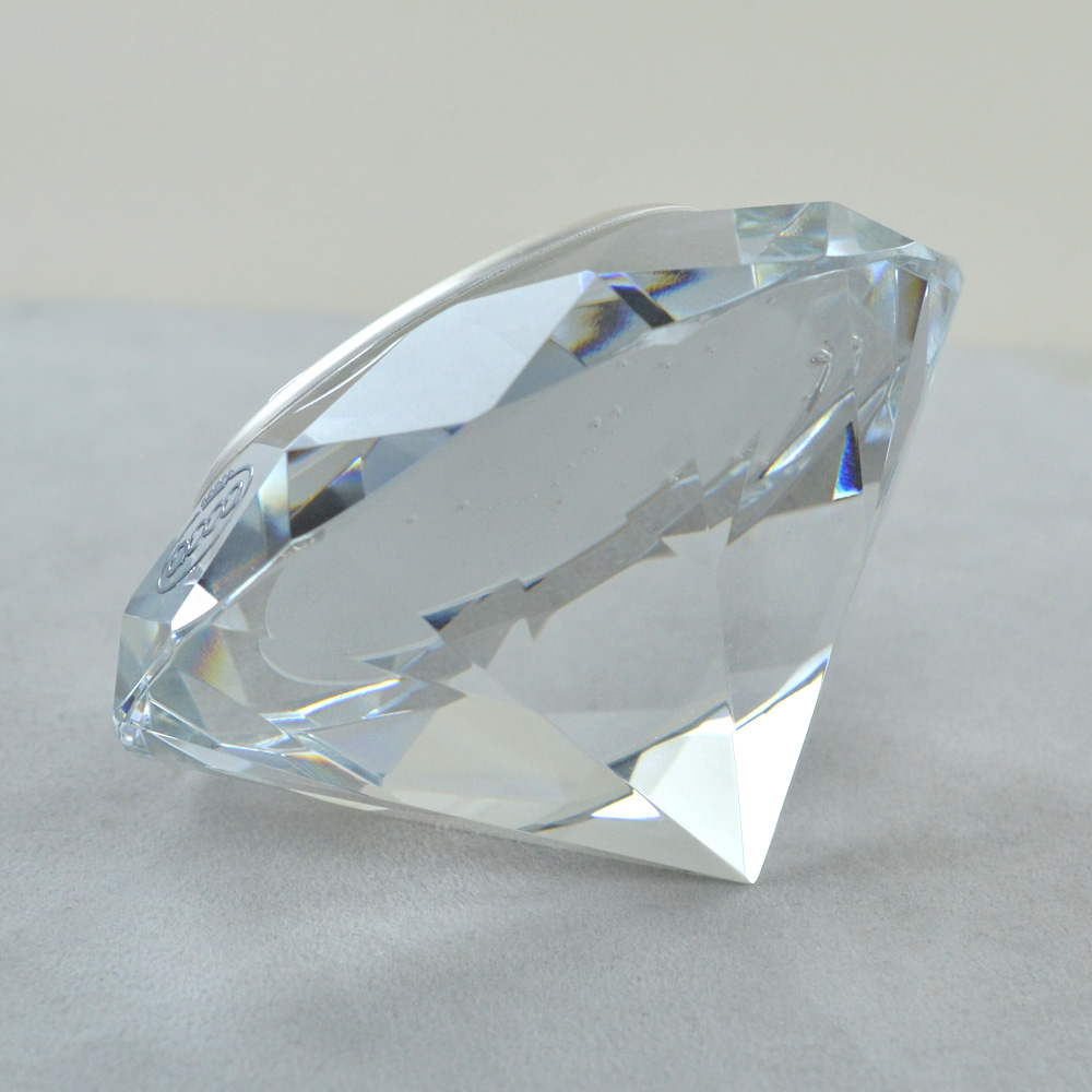 Fermacarte a forma di cuore di cristallo Rosenthal - Italia