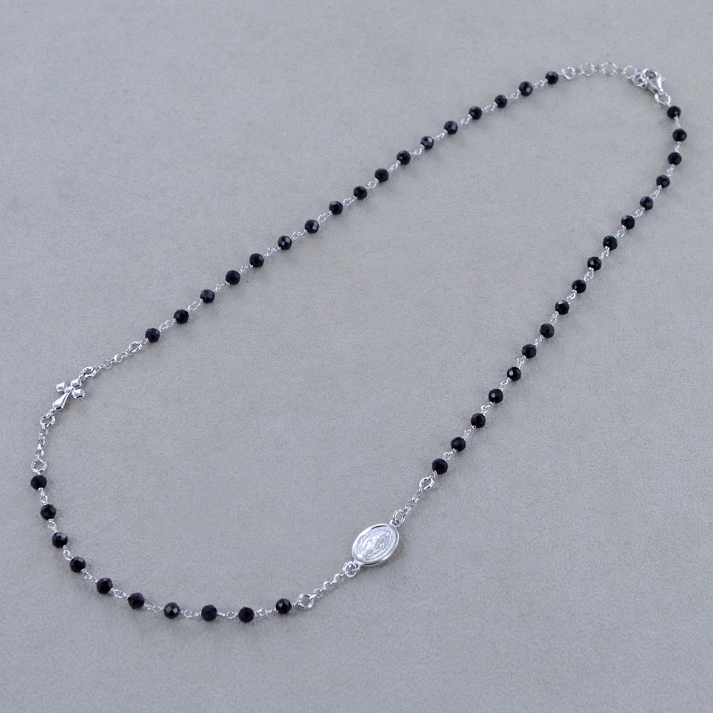 Tuscany Silver Collana In Argento 925 Riciclato Con Perline, Lunghezza 46 Cm, Ipoallergenica, In Confezione Regalo - 5