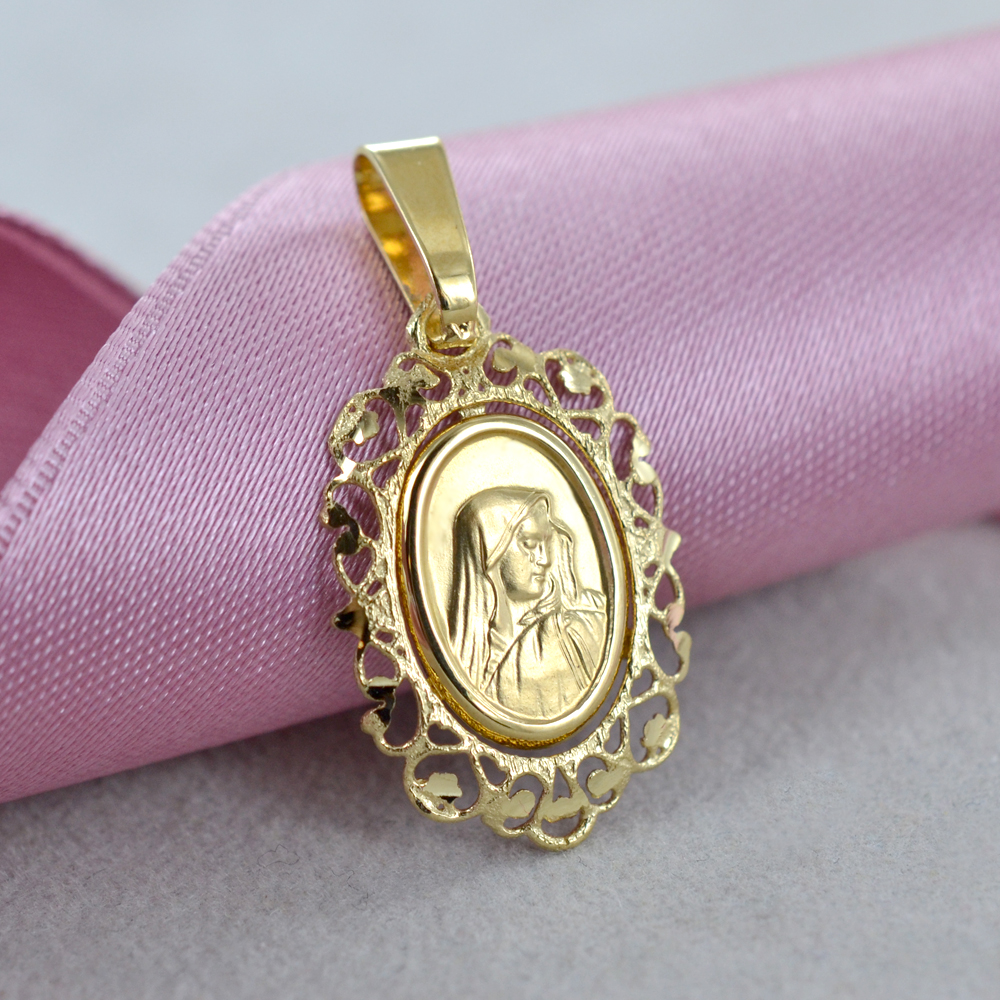 Cosa Significa Trovare Una Medaglietta Della Madonna Medaglia Madonna in oro giallo | Gioielloro.it - La tua gioielleria online