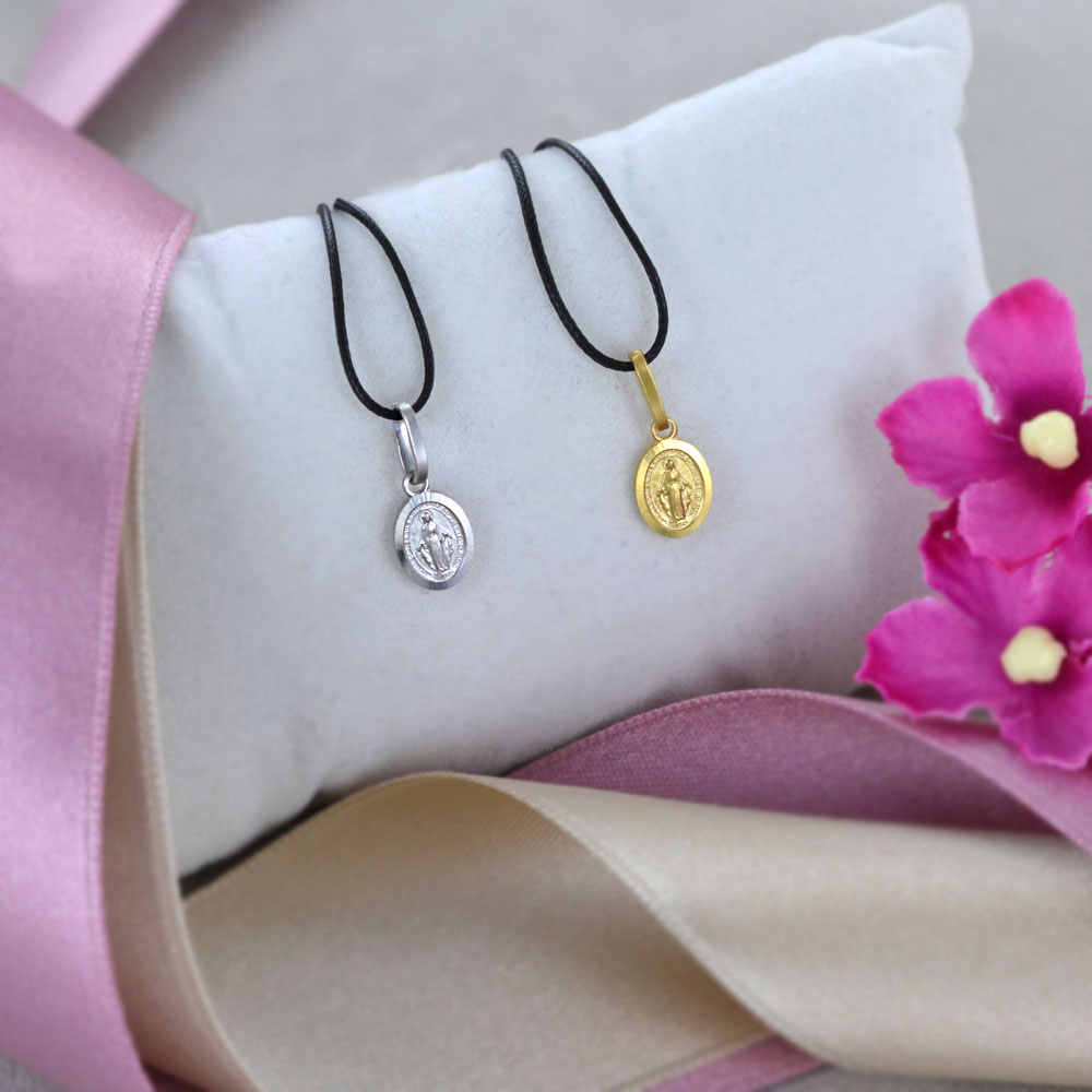 LA MEDAGLIA MIRACOLOSA IN ORO GIALLO 18KT - IGJ - Foto 9