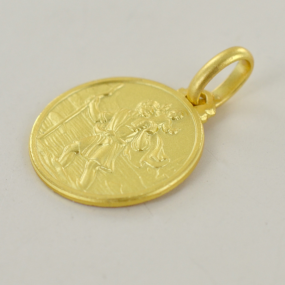 Medaglia Di San Cristoforo Per Auto - 2 Clip Per Visiera Con Benedizione, Regalo Per Viaggiatori