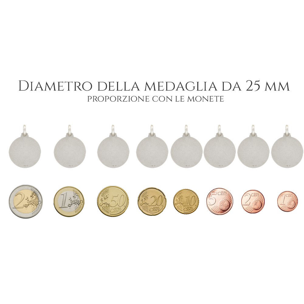 Medaglia Di San Giorgio In Argento 925 - Massiccio, Made In Italy, Con Scatola Regalo | Devozionale - Foto 13