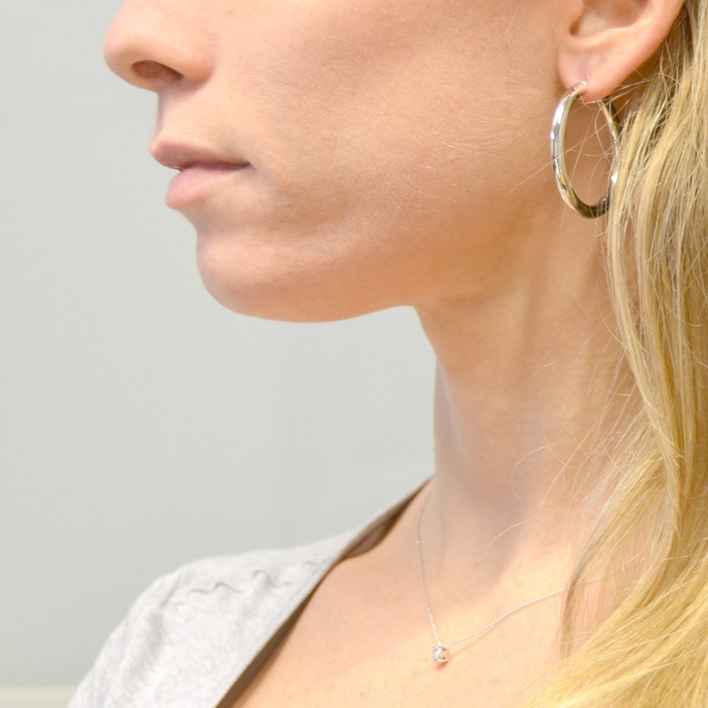 Orecchini A Cerchio Piccoli Tous Basics In Argento - Foto 6