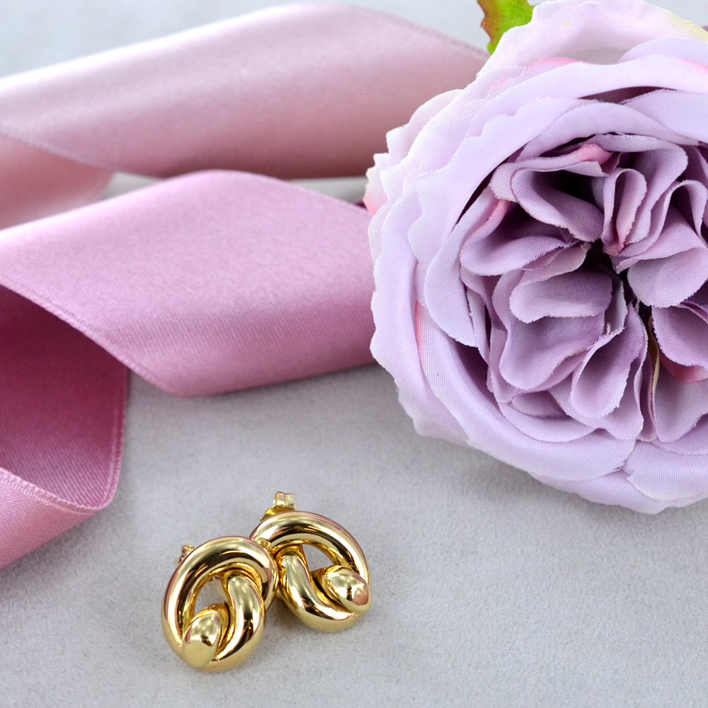 Elegante Grande orecchini con Strass da Donna con cristalli