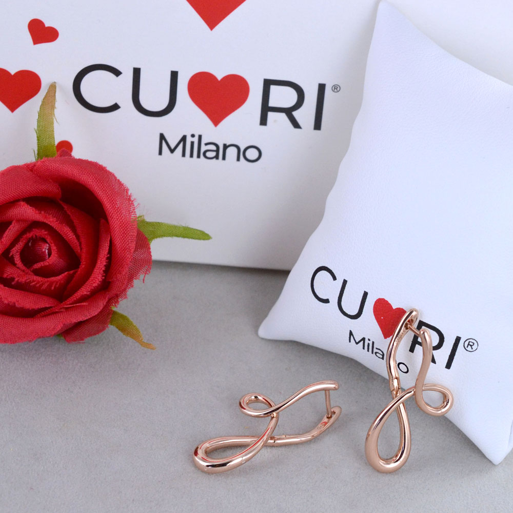 Orecchini Pendenti A Cuore In Argento Sterling 925 – Cuore Aperto Con Passante, Gioiello Romantico