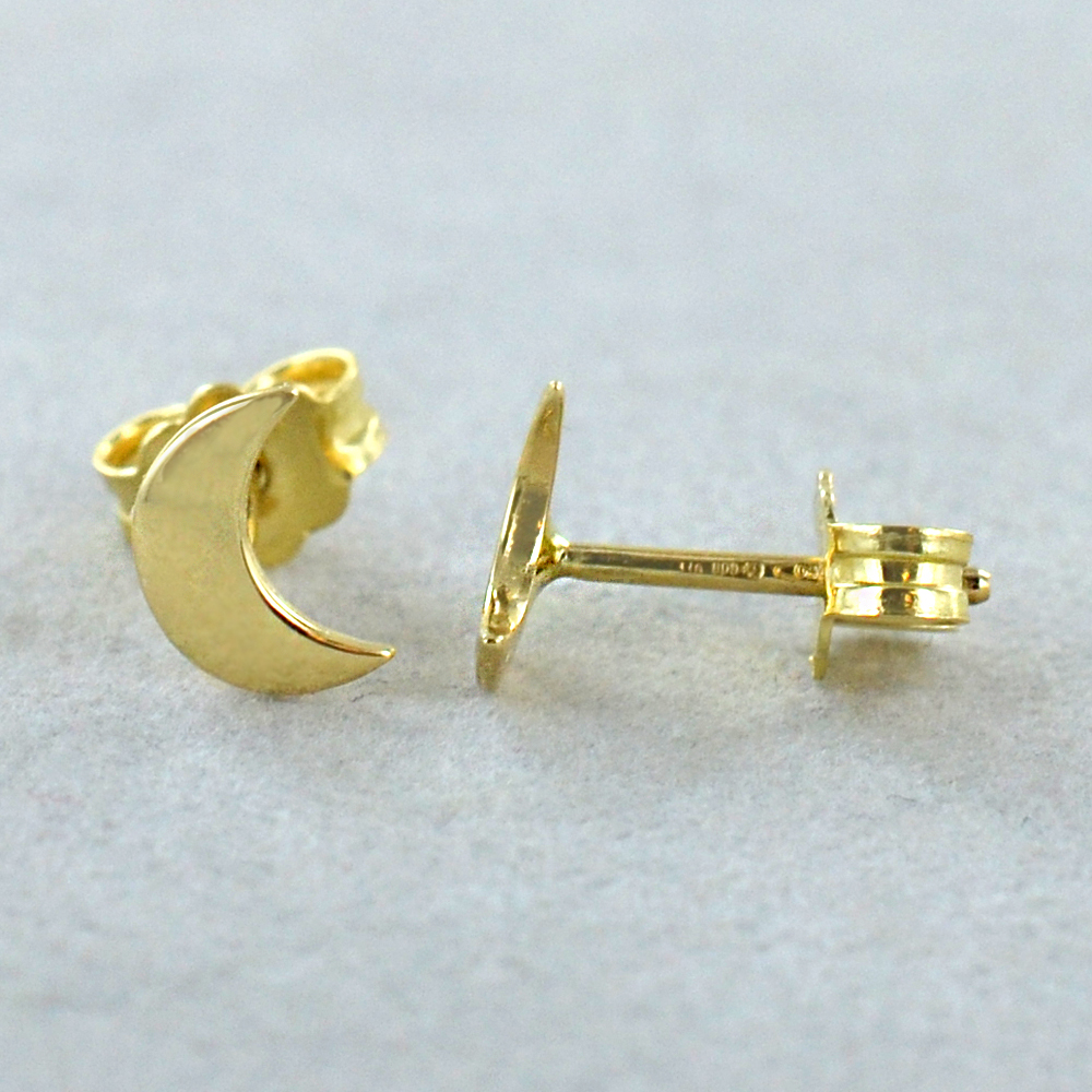 14K Oro Bianco Diamante 0.17 Ctw Semi Orecchini a Cerchio Naturale