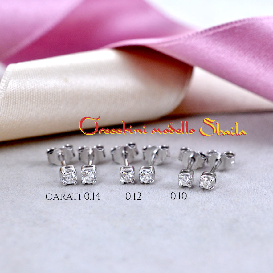 Bliss Gioielli | Orecchini In Oro Bianco E Rubini – Gioielleria Antico - Foto 5