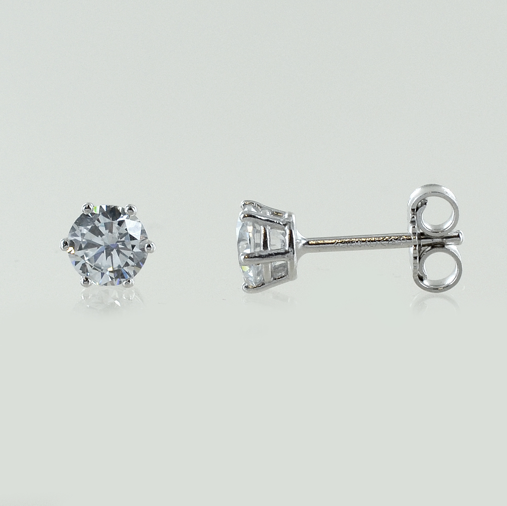 Orecchini Brillanti Donna Orecchini In Argento 925 Con Zirconi