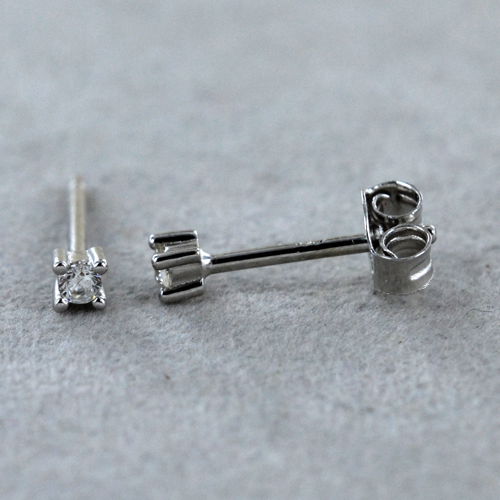 2 Orecchini A Punto Luce Argento 925 - Design Folgore
