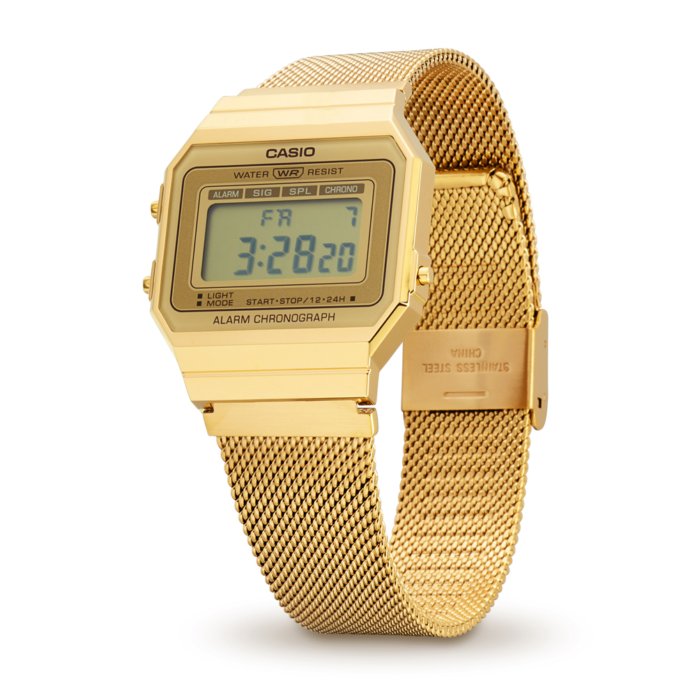 Orologio Casio collezione Vintage Iconic color oro unisex