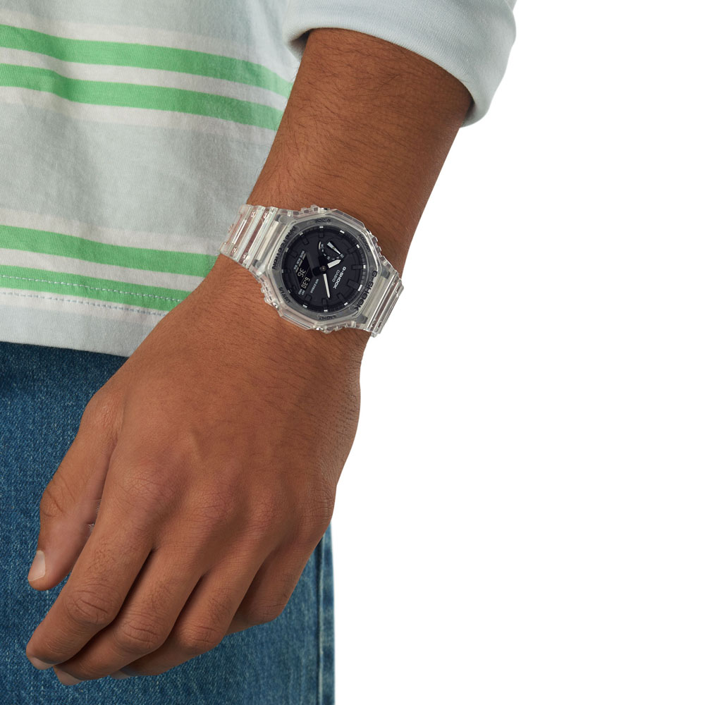 Orologio Casio da uomo collezione G SHOCK Classic trasparente Gioielloro