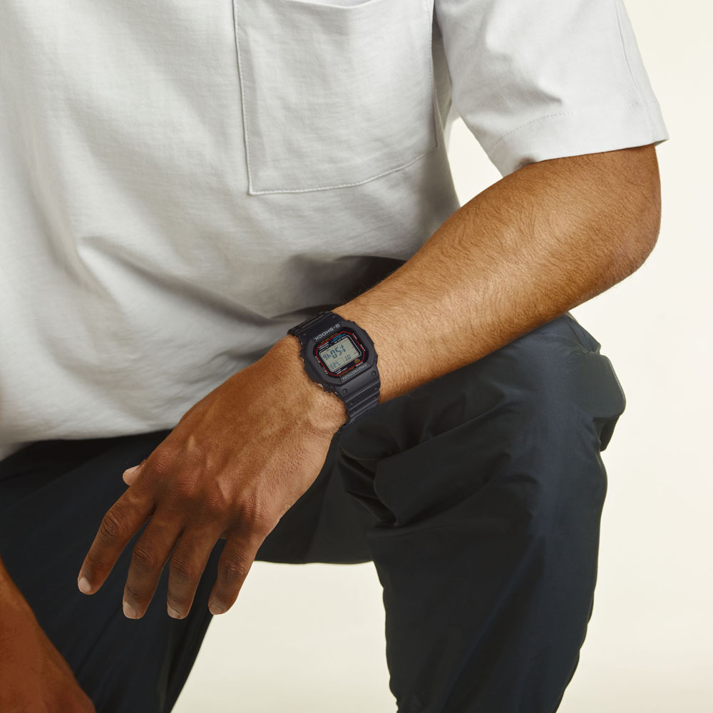Casio Orologio Uomo Collezione - Secondo Fuso Orario, Cronometro, LED, Impermeabile 5 Bar - 4
