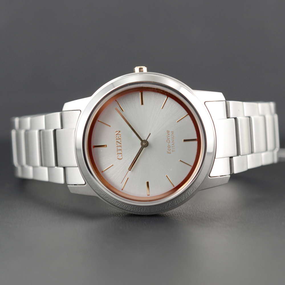 OROLOGIO CITIZEN ECO DRIVE DONNA SILVER LADY FE7024-84A | Gioielloro.it -  La tu