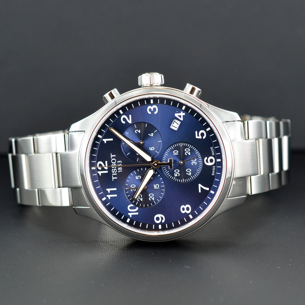 Orologio da uomo Tissot Chrono XL quadrante blu T116.617.11.047.01 |  Gioielloro
