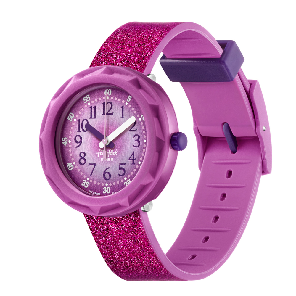 Orologio Flik Flak Bambina PURPLEAXUS FCSP106 | Gioielloro.it - La tua  gioielle