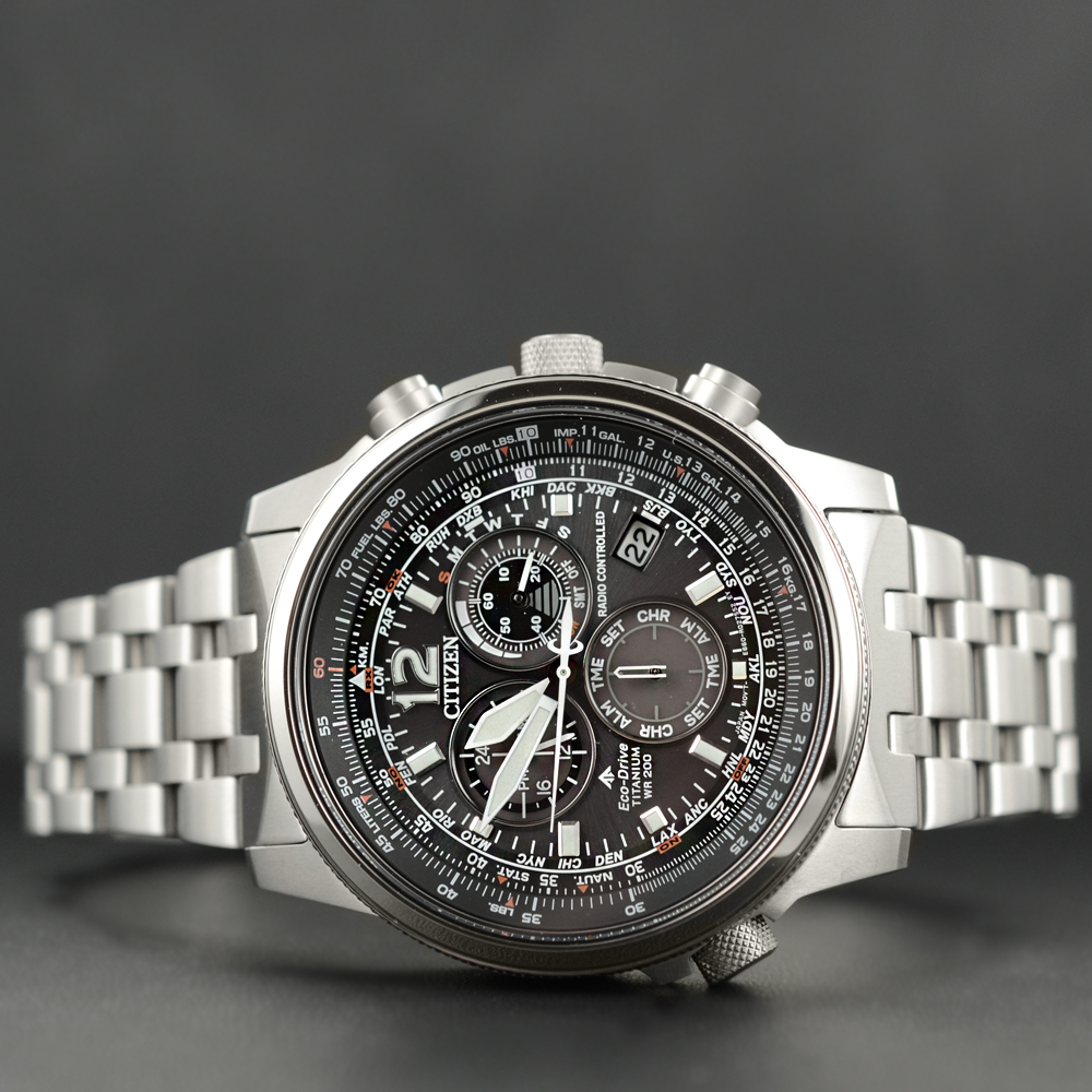 Citizen crono pilot titanio sales