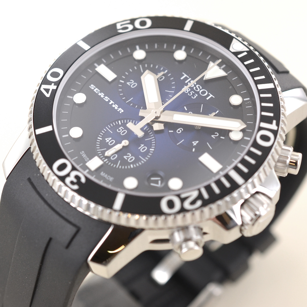 Orologio uomo Tissot Seastar 1000 Powermatic 80 T120.417.17.041.00 Gioielloro