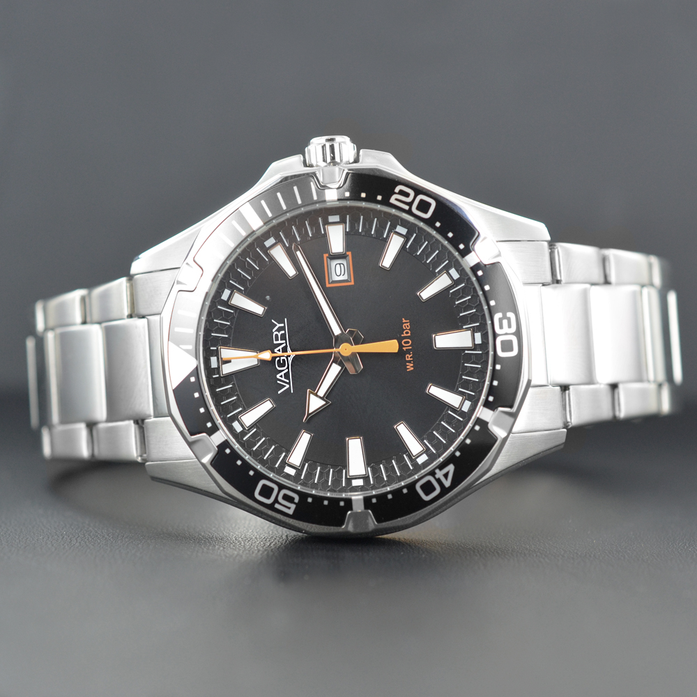 Orologio Vagary da uomo acciaio nero IB8-411-51 | Gioielloro.it - La tua  gioiel
