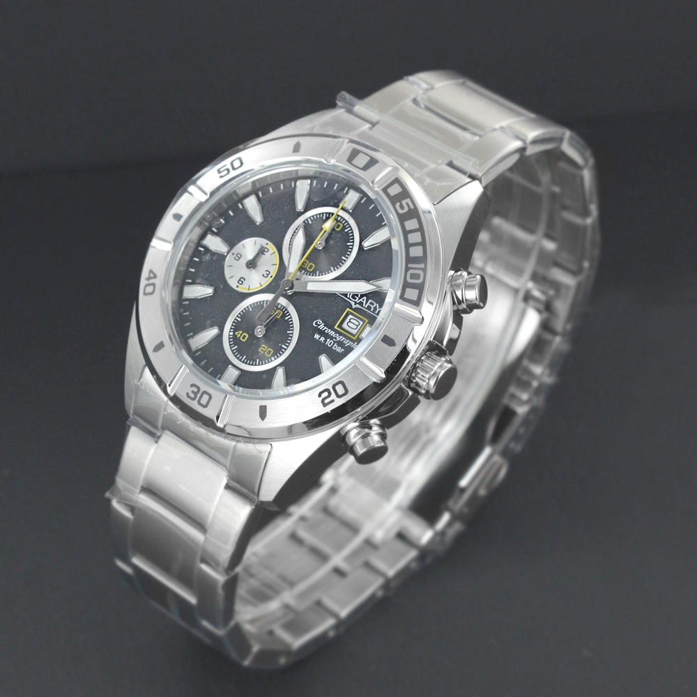 Orologio Vagary da uomo nero acciaio crono IA9-918-51 | Gioielloro.it - La  tua
