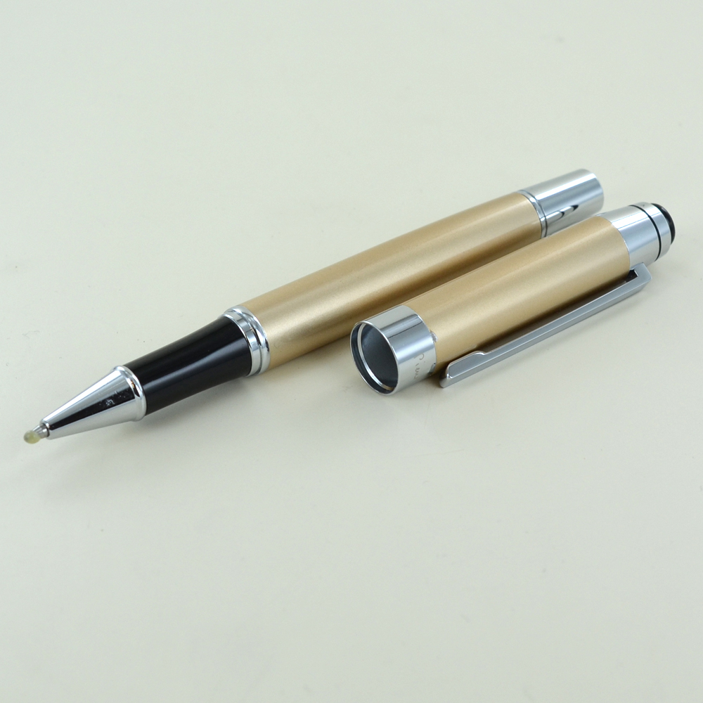 Penna Fashion Pierre Cardino Personalizzato, Metallo Bianco o Nero per Regalo (Bianco