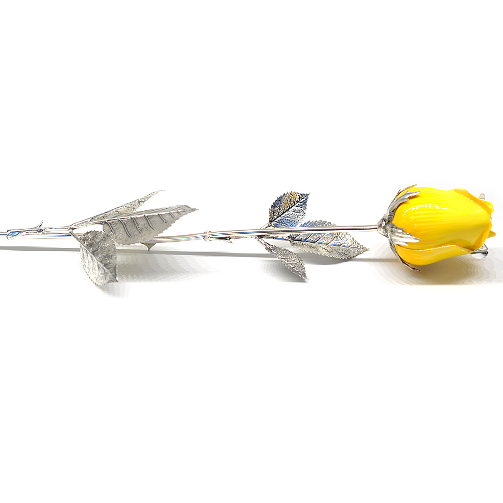 Newshe Orecchini in vero argento sterling 925 in oro K per le